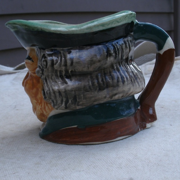 Vintage Toby Creamer Colonial Man Florart Japan - Picture 6 of 8